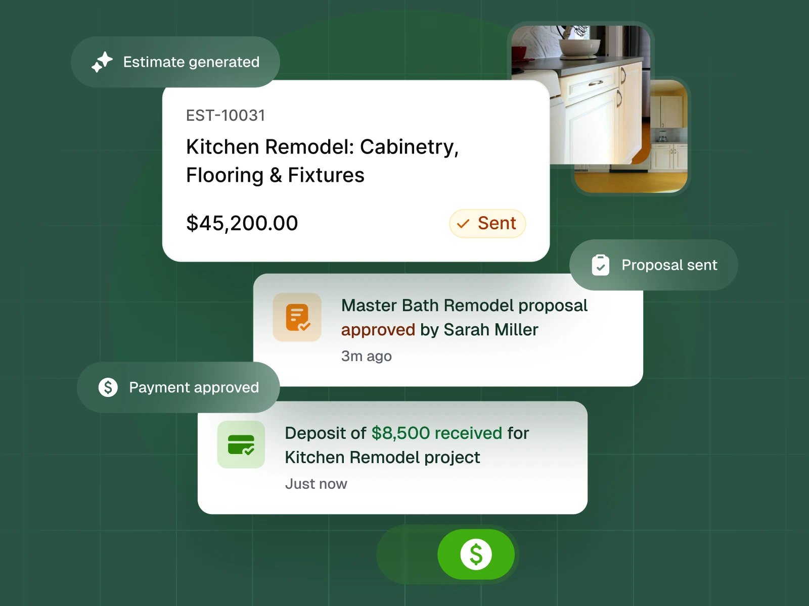 Handoff app screenshot